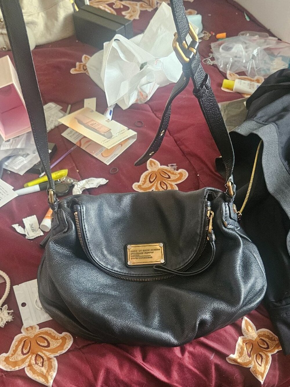 Authentic marc jacobs cross body bag